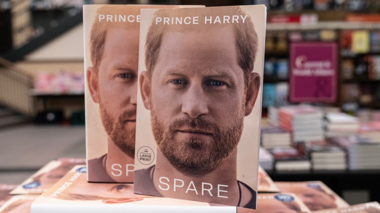 Prince Harry Spare book cover 