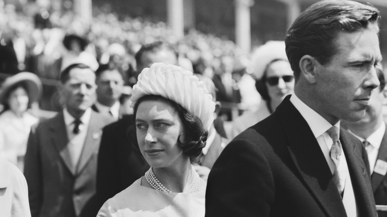 Princess Margaret with husband at event 