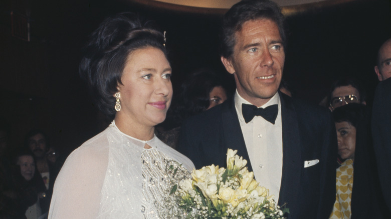 Princess Margaret and husband at an event 