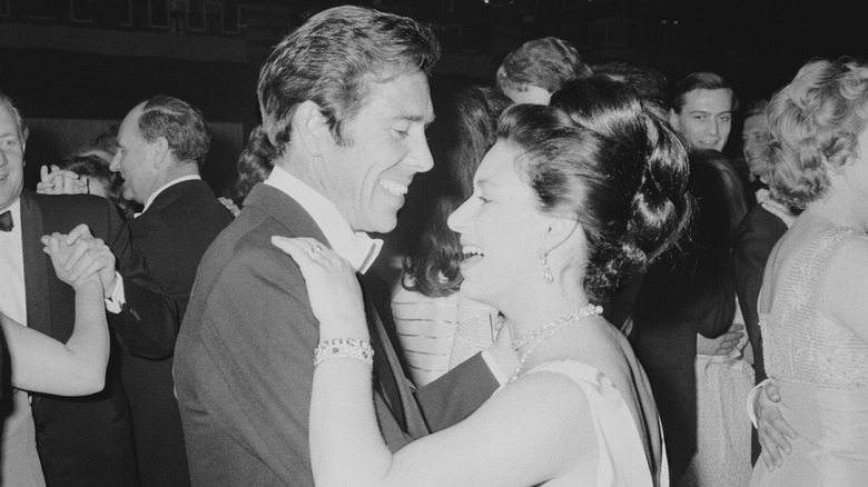 Princess Margaret and Lord Snowdon dancing