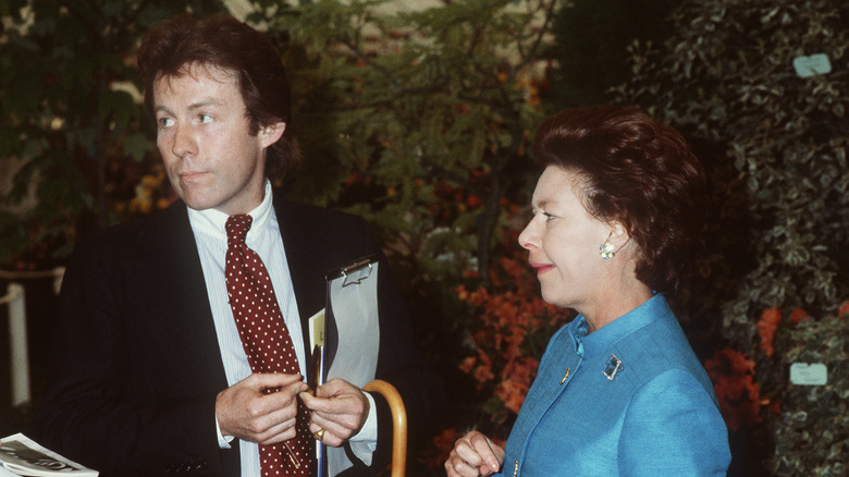 Margaret and Roddy at an event 