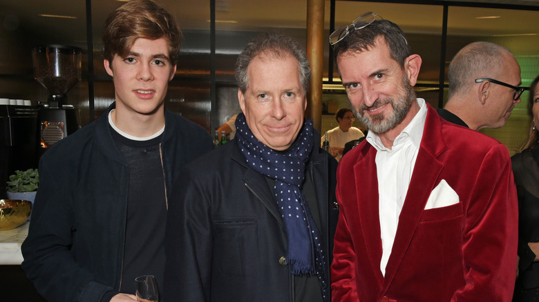 Charles with his dad and friend 