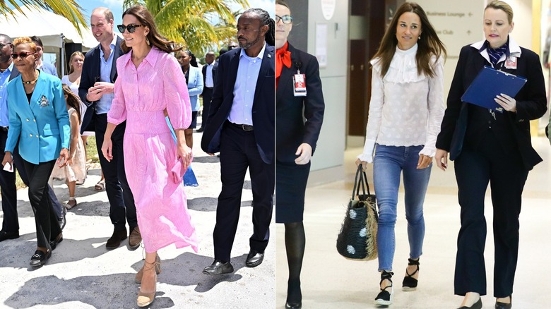 Pippa Middleton in espadrilles 