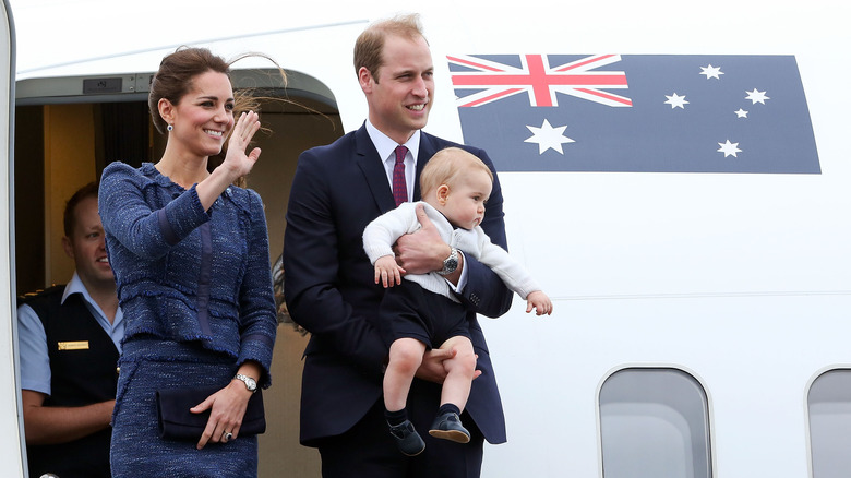 Princess Catherine, Prince William, Prince George