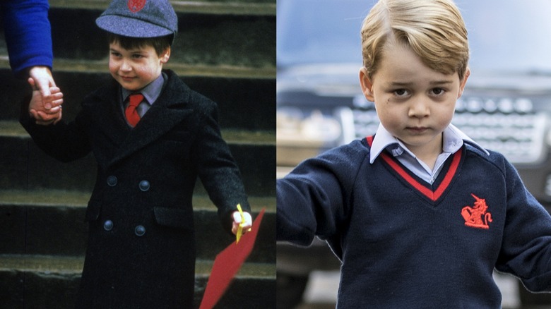 Prince William and Prince George split