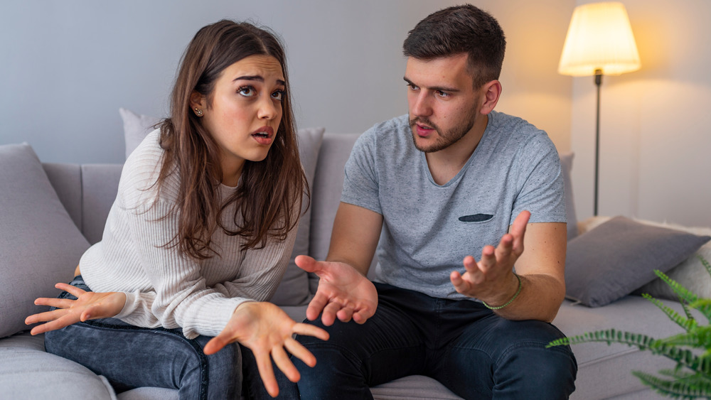 couple having argument