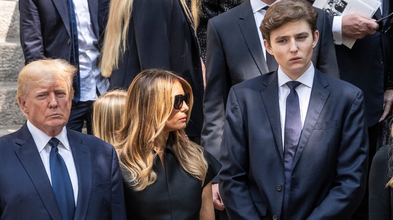 Barron Trump Donald Melania