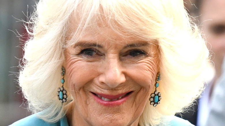 Camilla, Queen Consort smiling