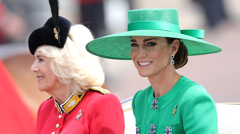 Queen Camilla and Kate Middleton