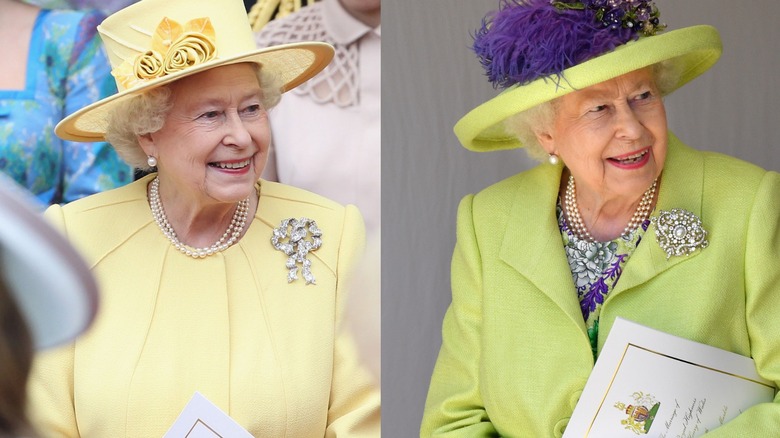 Queen Elizabeth wedding outfits 