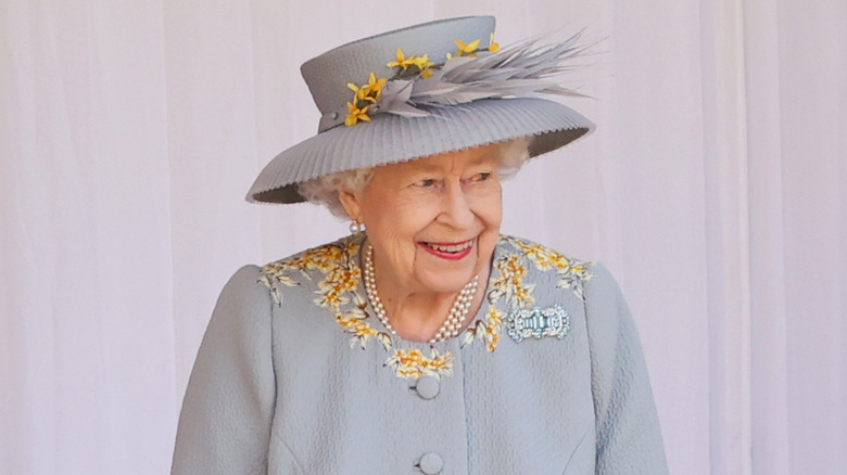 Queen Elizabeth Trooping the Colour