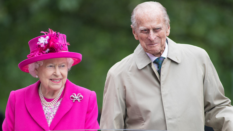 Queen Elizabeth and Prince Philip 2016