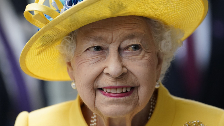 Queen Elizabeth attending an event