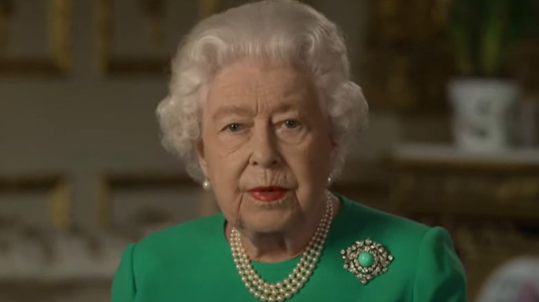 Queen Elizabeth in 2020