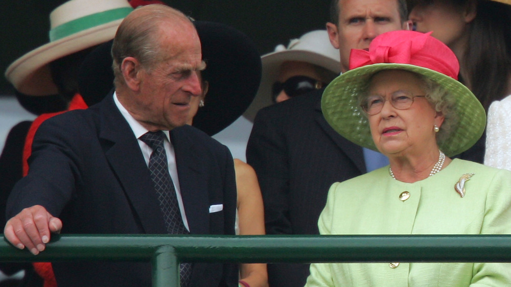 Queen Elizabeth and Prince Philip at the Kentucky Derby 