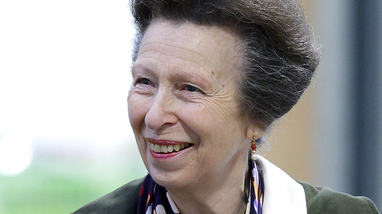 Princess Anne smiles at an event in New Zealand