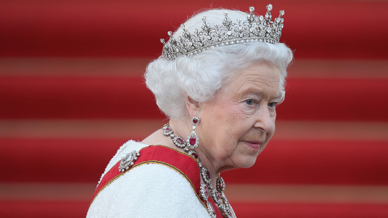 Queen Elizabeth II at a royal event 