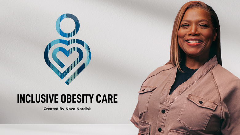 Queen Latifah posing for Inclusive Obesity Care