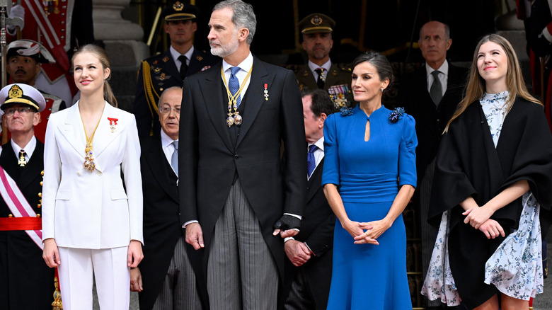 The Spanish royal family