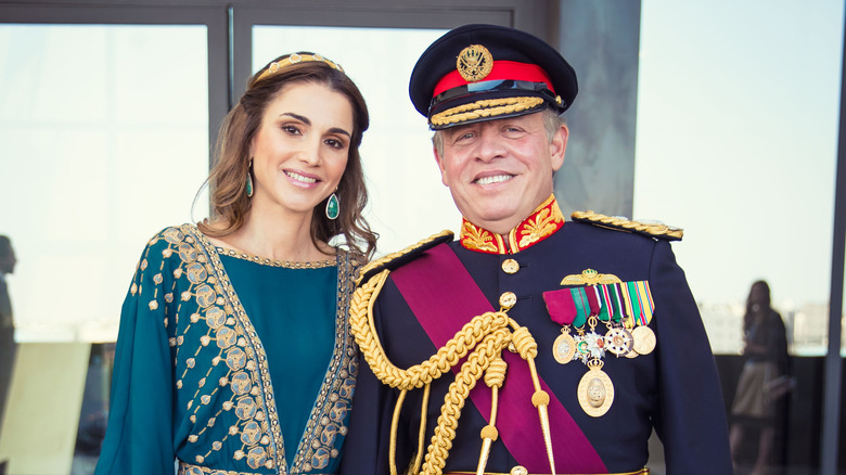 Queen Rania and her husband