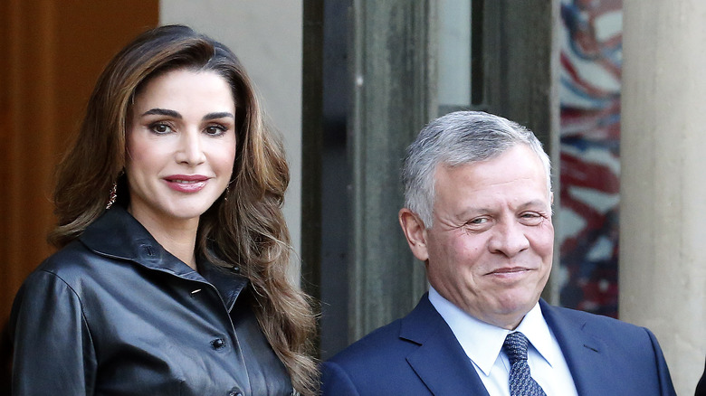 Queen Rania and King Abdullah