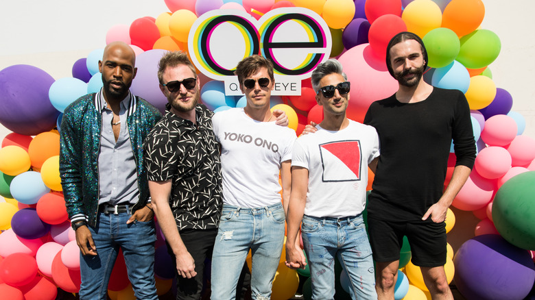 Queer Eye's Fab Five posing at a show event
