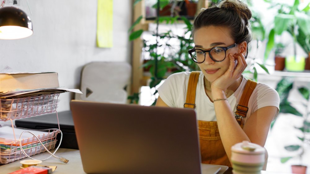 Woman at work