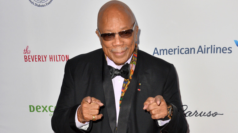 Quincy Jones at a red carpet event