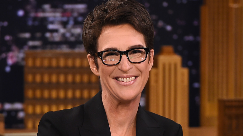 Rachel Maddow smiling