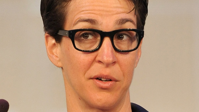 Rachel Maddow talking