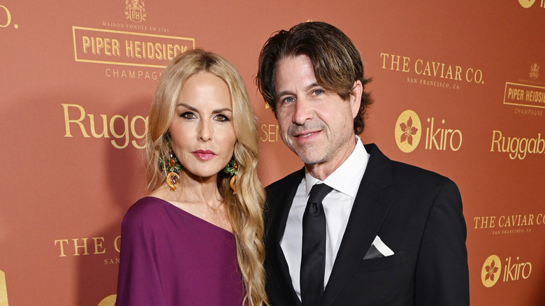 Rachel Zoe and Rodger Berman together