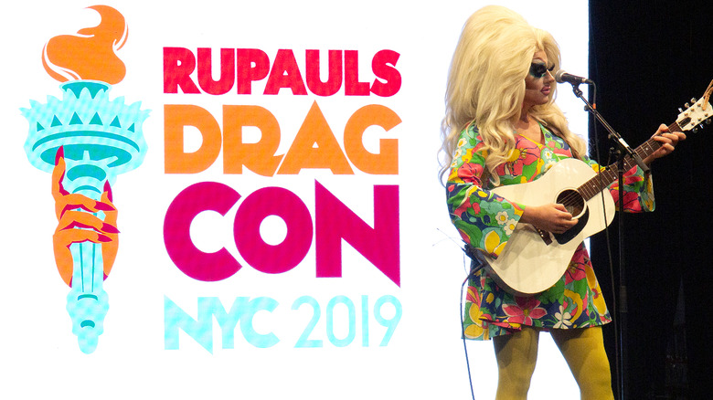 Trixie Mattel performing RuPaul's DragCon