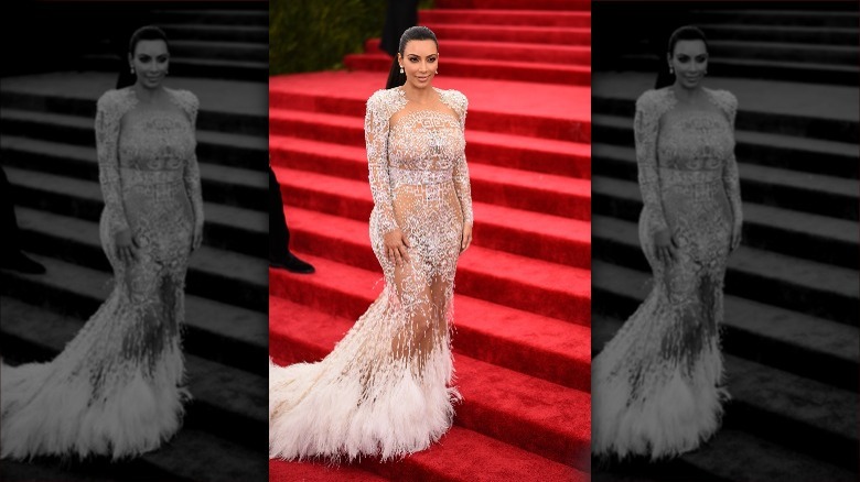 Kim Kardashian at the 2015 Met Gala 