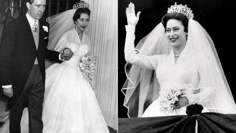 Princess Margaret royal wedding dress