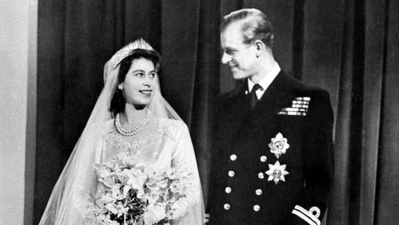 Queen Elizabeth II Philip Mountbatten royal wedding