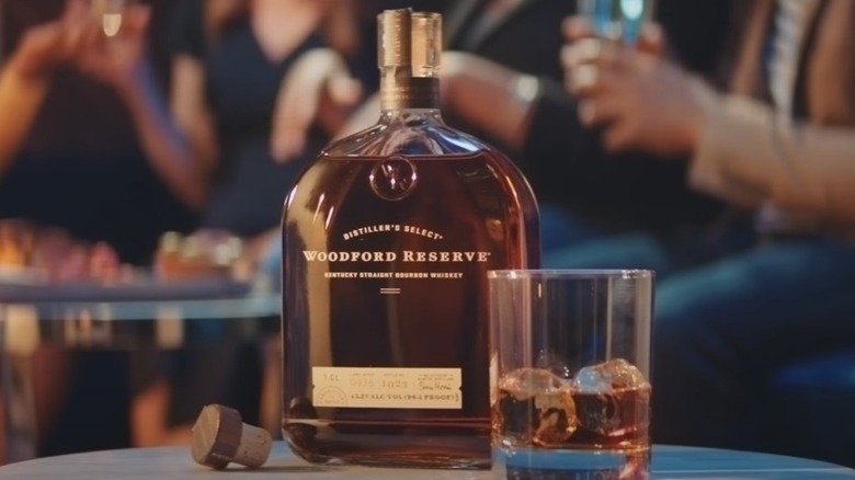 Woodford Reserve bottle and package