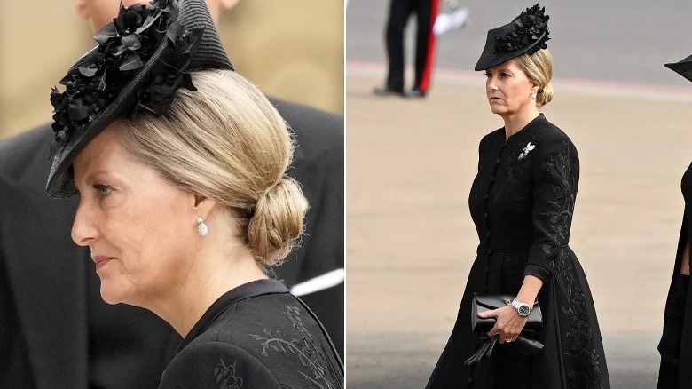 Sophie Wessex at the Queen's funeral