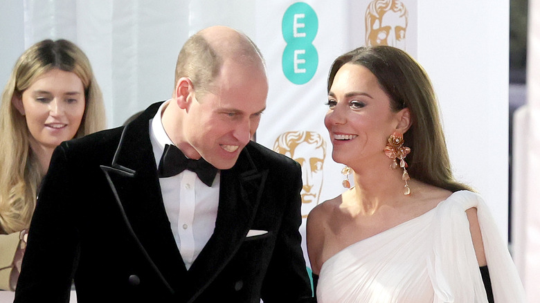 William and Kate at 2023 BAFTAs 