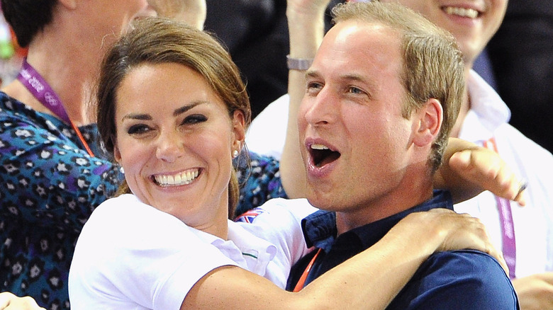 William and Kate at 2012 Olympics 