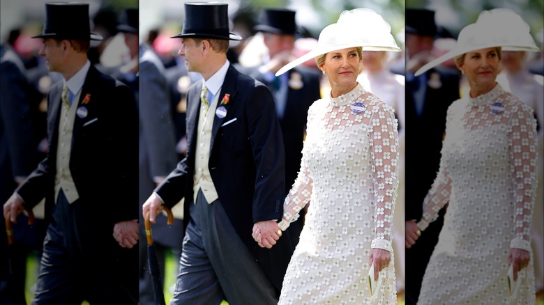 Prince Edward and Sophie royal ascot