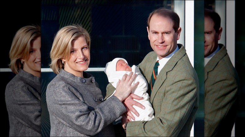 Prince Edward and Sophie son James