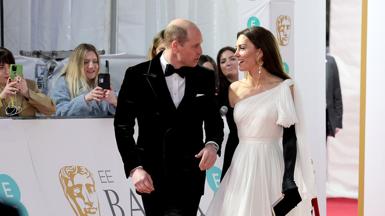 Prince William and Princess Catherine BAFTAs