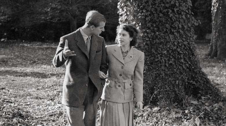 Queen Elizabeth and Prince Philip honeymoon 