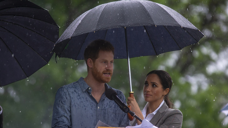 Harry and Meghan in Australia 