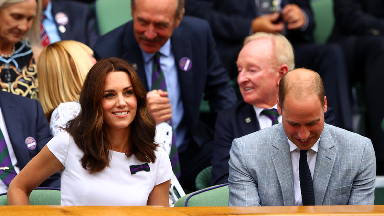 Prince William and Princess Catherine at Wimbledon 