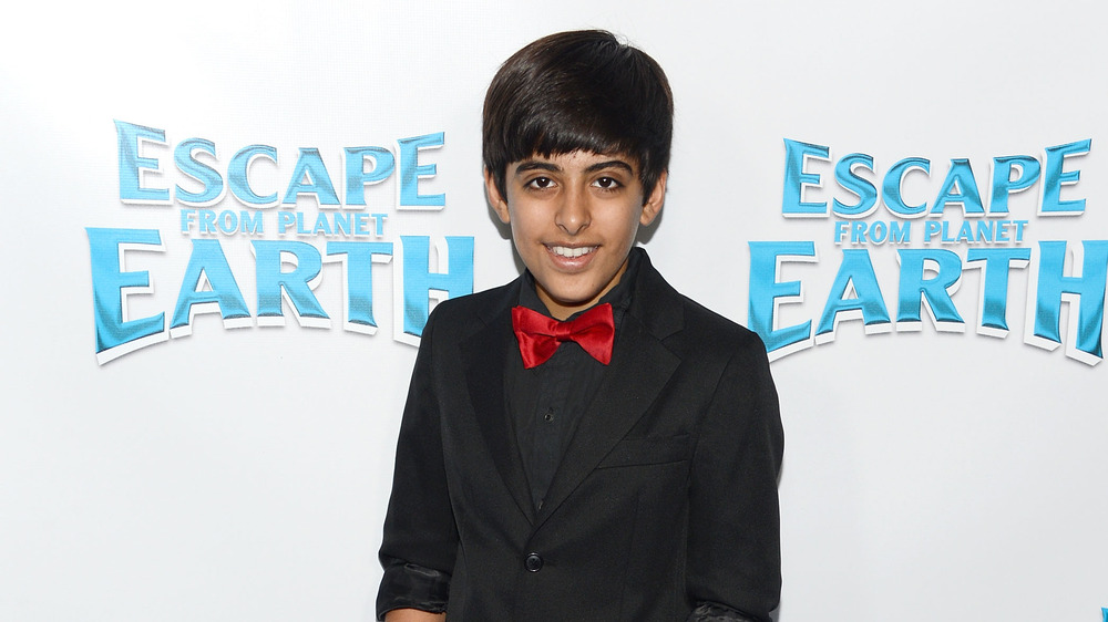 Karan Brar at the Escape from Planet Earth premier in 2013