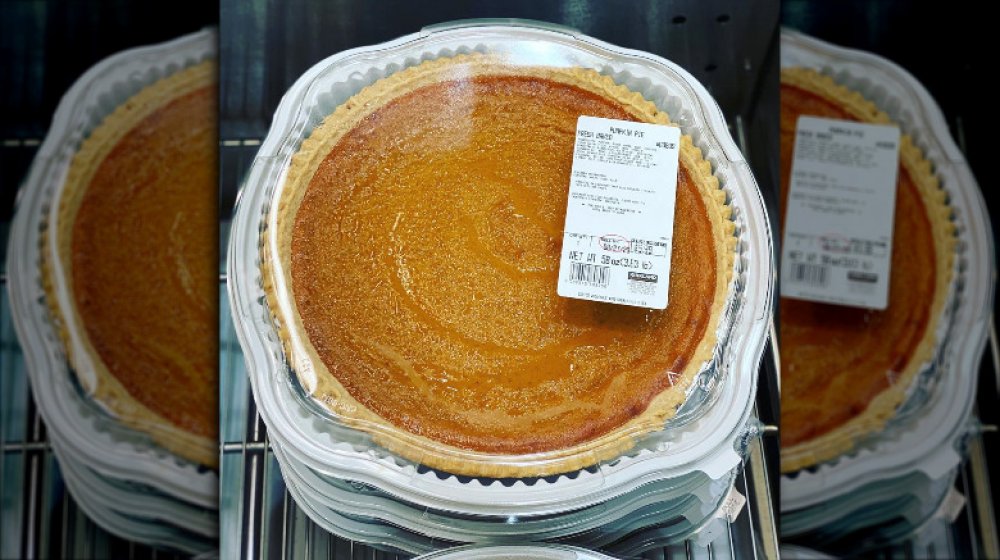 Costco's pumpkin pie