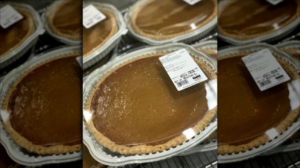 Costco's pumpkin pie