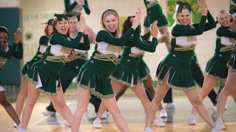 Angourie Rice cheerleading