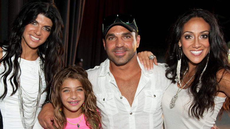 Teresa Giudice, Gia Giudice, Joe Gorga and Melissa Gorga in 2011